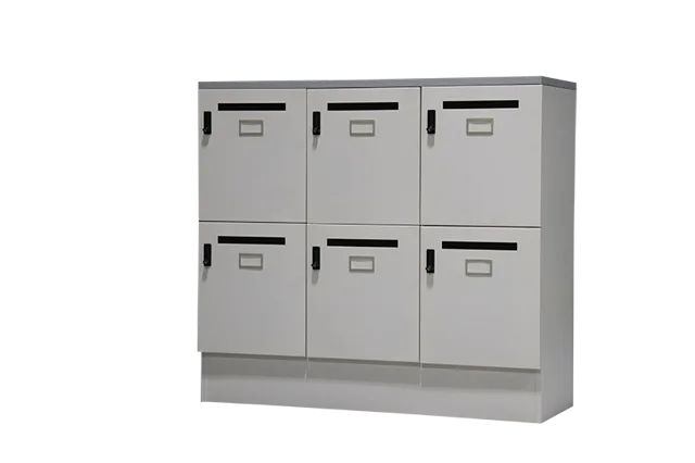 Mailer Cupboard 6 Door Password Lock Steel Mailboxes Cabinet