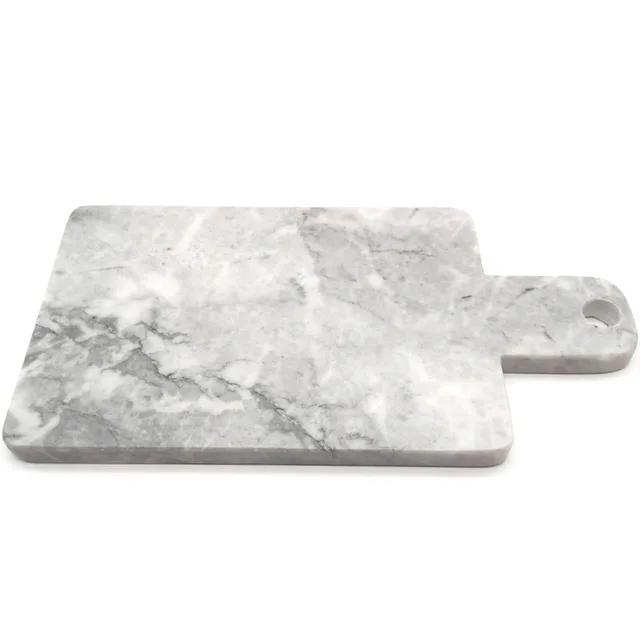Shape Paddle Stone Placemats Kitchen Board Cutting Color Grey