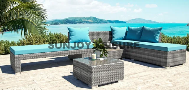 DIY rattan sofa set