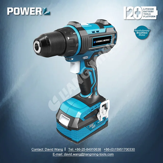 18V lithium battery cordless drill