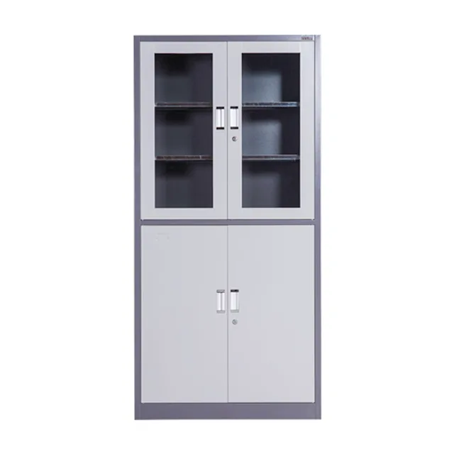 Grey thin edge file cabinet