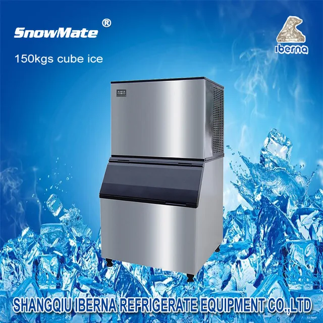 Modular Type 300kgs Cube Ice Maker With Spray Water System