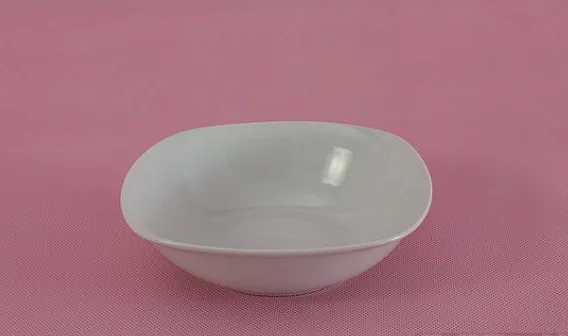 Square salad bowl