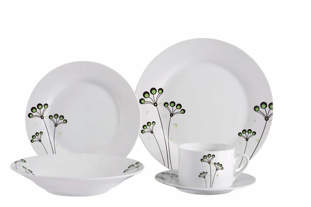 20pcs round dinner set