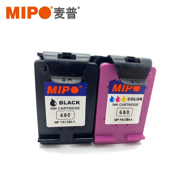 MIPO MP HR680BK/C ink cartridge, applicable to HP DeskJet 1118/2135/2136/2138/3630/3635/3636/3775/3776/3777/3778