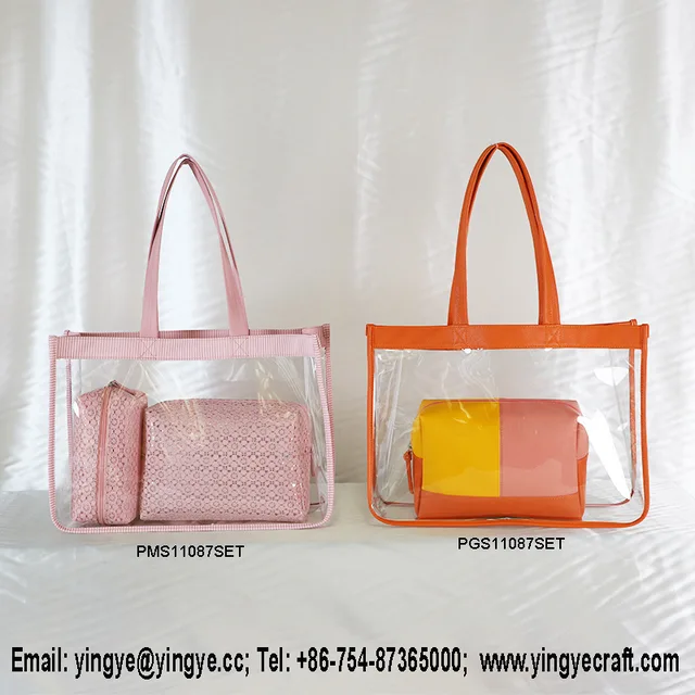 Beach bag, tote bag, leisure bag, pvc bag