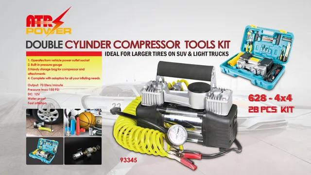 Double Cylinder Compressor Tools Kit
