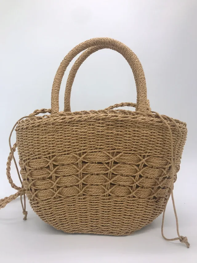 Straw bag