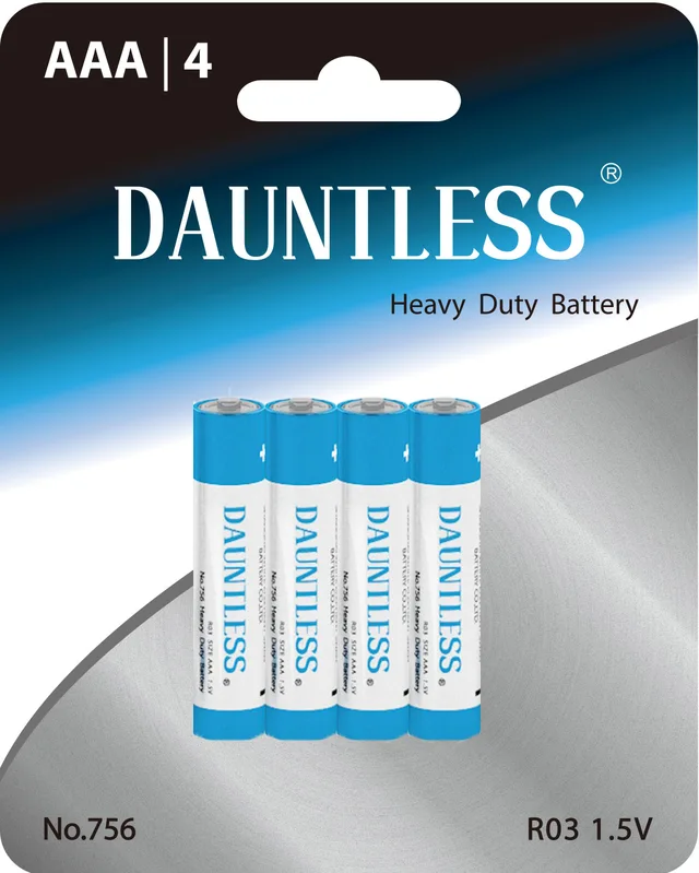 DAUNTLESS Brand Heavy duty Battery R03