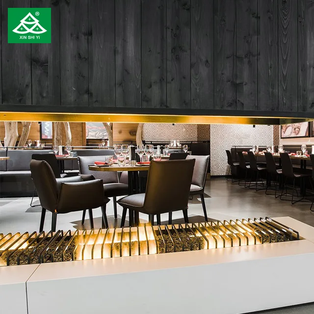 Cheap modern coffee shop furniture sets/ restaurant tables and chairs including dining booth seating accepting customization