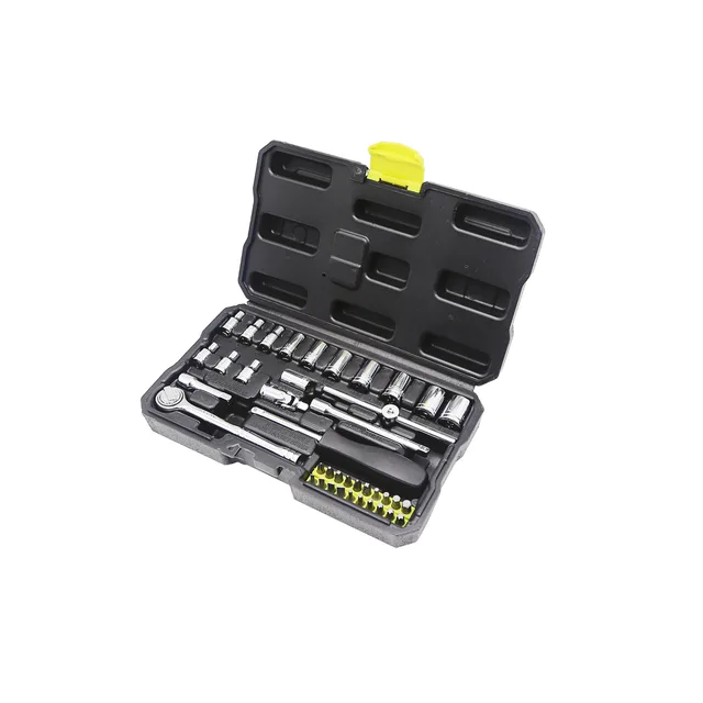40pc Pro 1/4 Inch Drive Socket Set