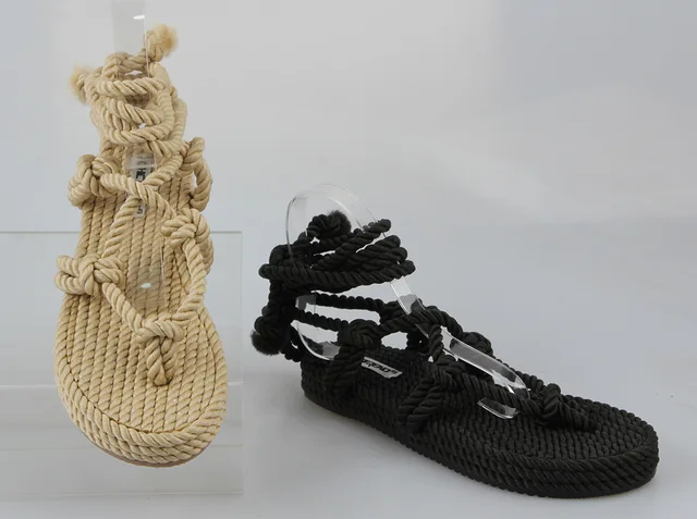 Ladies Hemp Rope Shoes