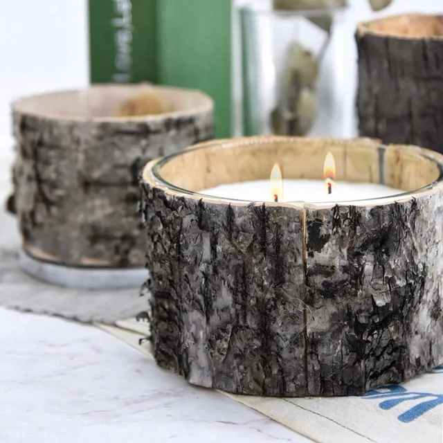 Candle holder soy wax scented candle glass candle jar