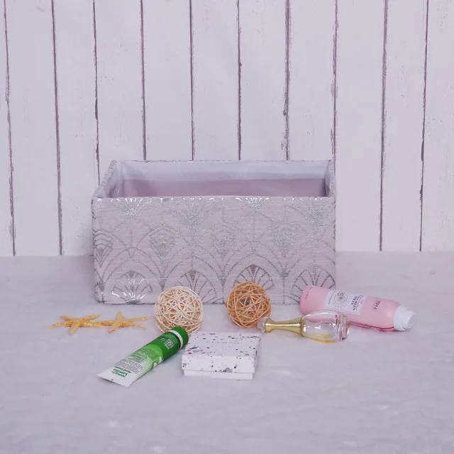 Cotton polyester storage basket