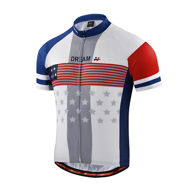 Professional custom design powerband short sleeve cycling jersey 07