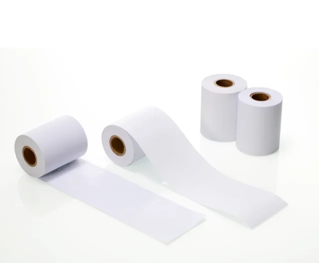Thermal Paper Roll 80x80mm 57x40mm 80x70mm POS Machine Cashier Paper Rolls High Quality