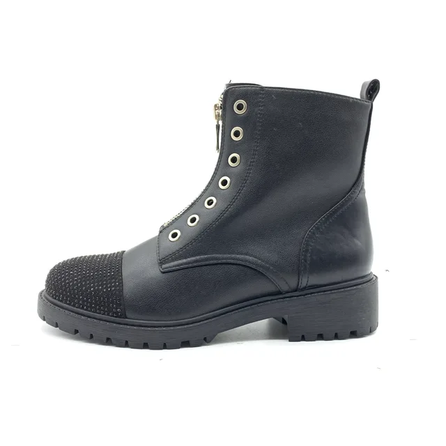 New style fashion flat heel leather women short boots