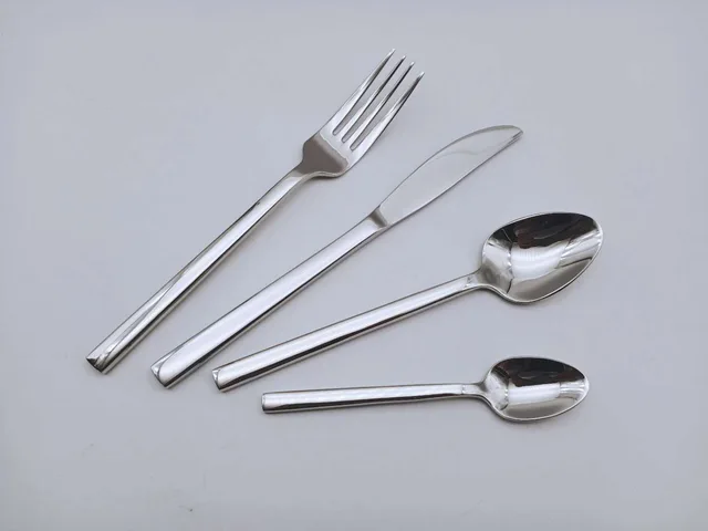 Stainless steel cutlery spoon fork knife