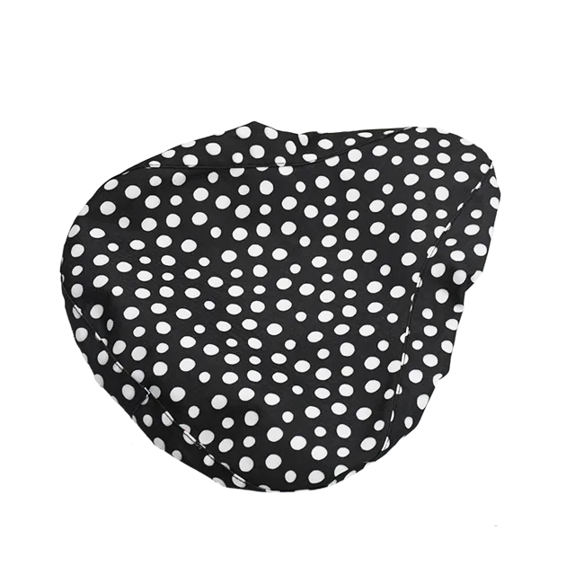 300D polyester waterpoof bike saddle cover water repellency bicycle custom seat covers with customized design western style