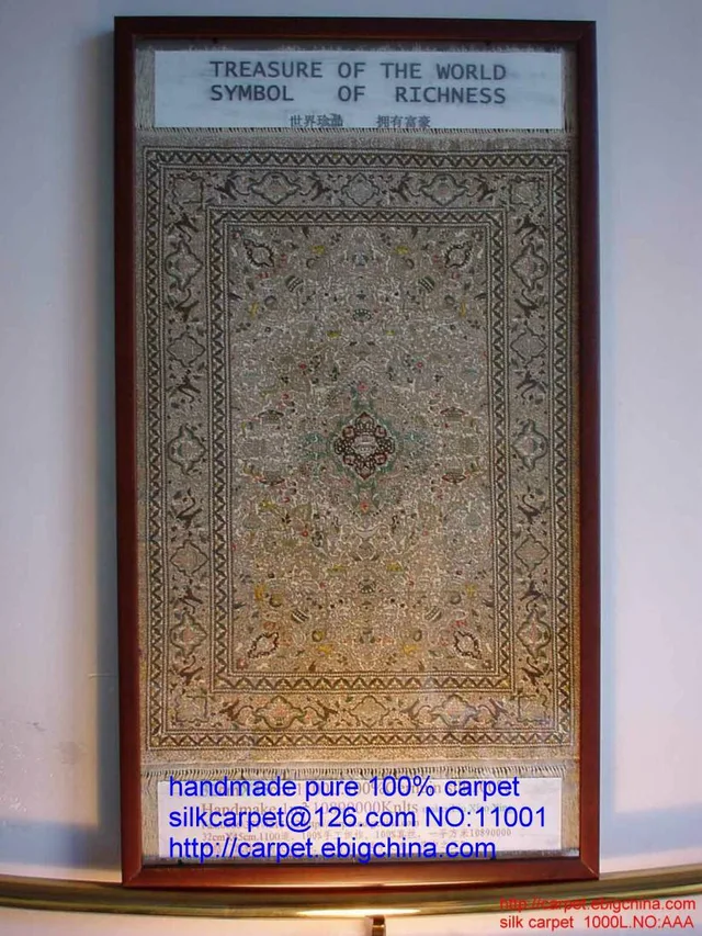 1100L Treasures - handmade silk art tapestry