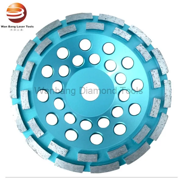4-7" Double row diamond floor grinding cup wheels