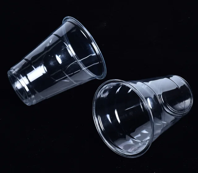 Disposable PET cup