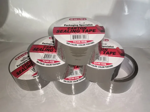 Brown Carton Seal Tape-Single Packed