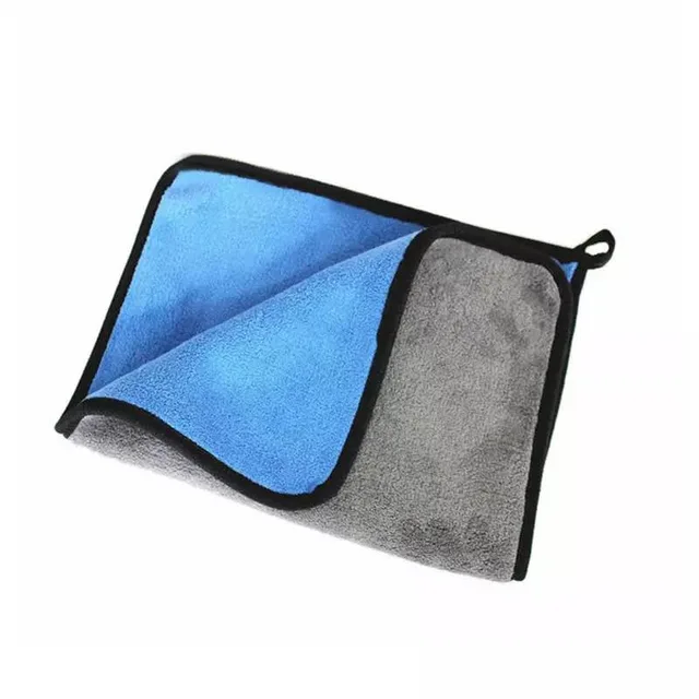 Thicken coral fleece car cleaning towel microfiber towel