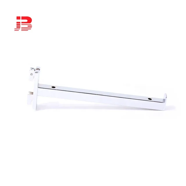 Slotted channel shelf bracket