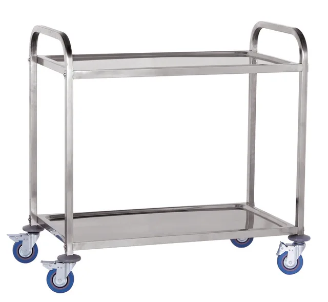 2 Tiers Square-Tube Dinning Cart