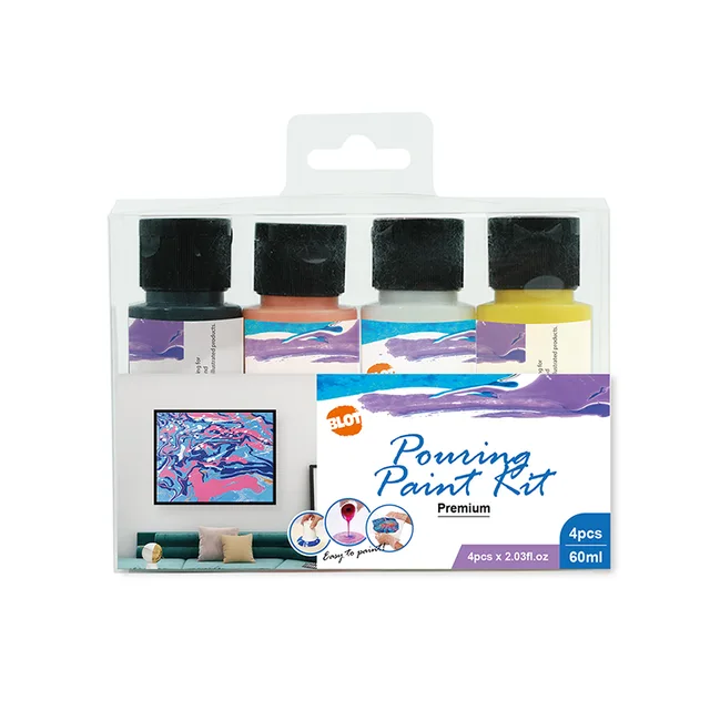 Pouring paint kit