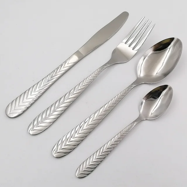 OF060 Hot-sale style hand polish stainless steel flatware