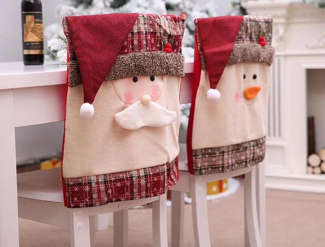 Christmas design chair cover