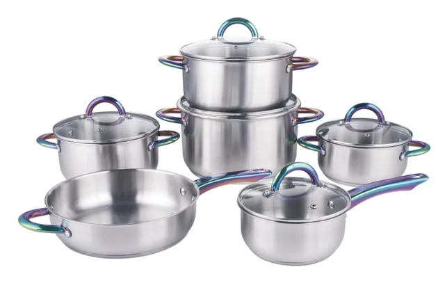 Stainless Steel cookware set 13PCS