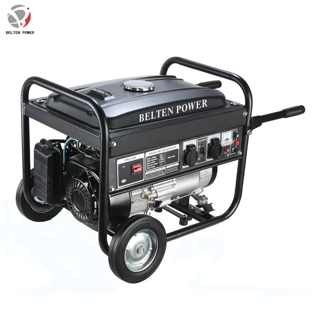 2.8KW rated power 220V 50HZ electric start with handle and wheels gasoline generator