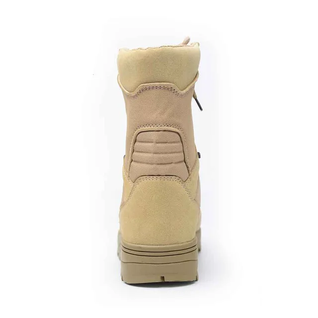 Genuine leather military army boots desert combat boots