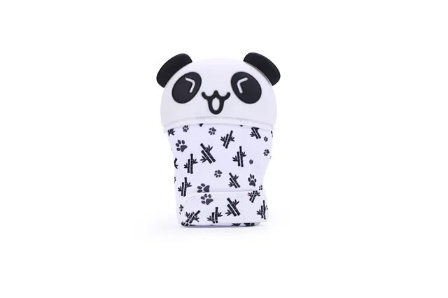 Silicone Panda Teething Mitten