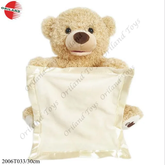 Peekaboo plush elephant electronic toys stuffed animal toy soft
