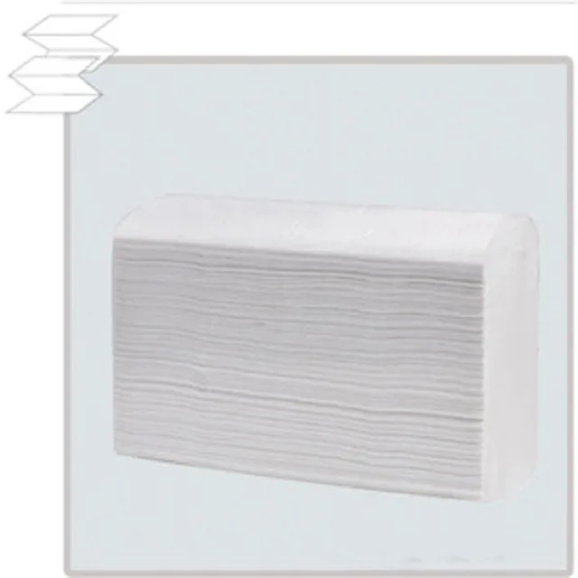 White Multi-fold hand towels