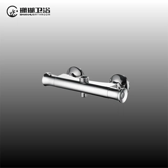 Exposed thermostatic bar vavle
