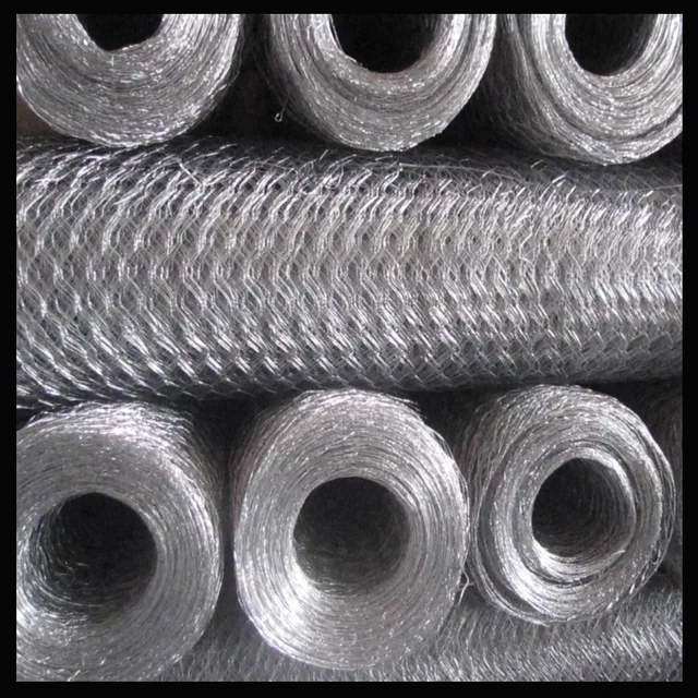 1/2"x1/2"x1x10m Galvanized Hexagonal Wire Mesh