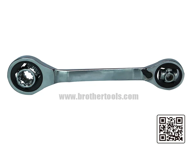 Multi functional socket wrench spanner 360 degree rotating head universal