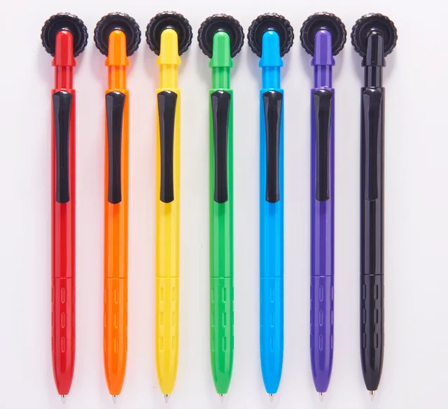 Plastic ball pen, wheel pen