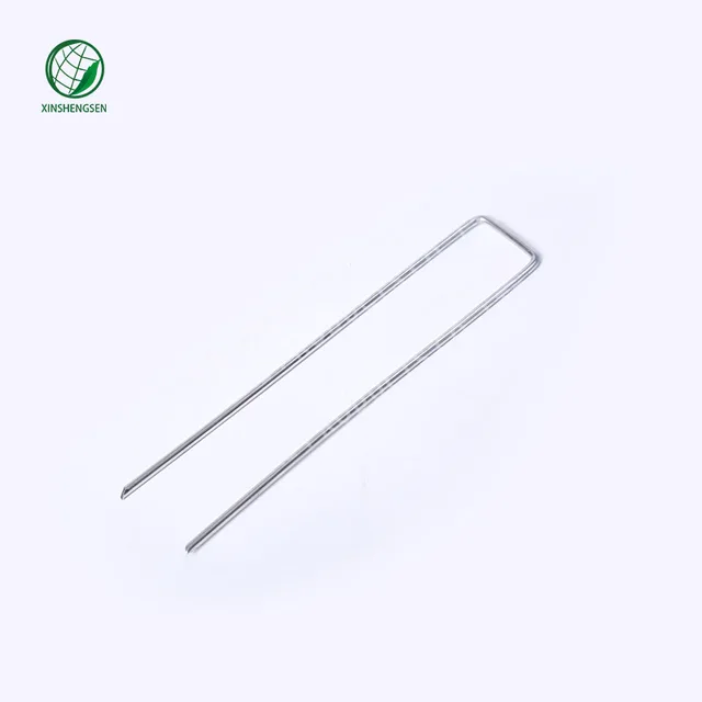 1'' 6'' 3.0mm garden staple / sod nail / u shaped nail