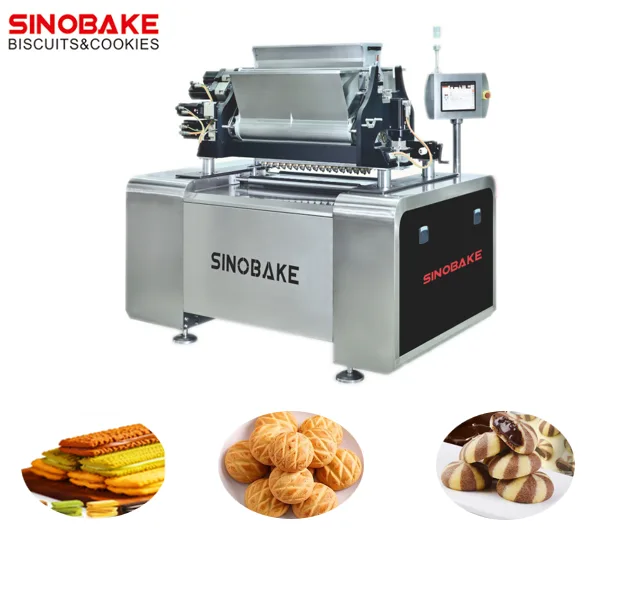 Three Color Cookies Machine Cookies Production Line