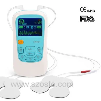 EMS /TENS Rechargeable Dual output Intelligent Low-frequency Multi-function Health Care Physical Therapy Equipment