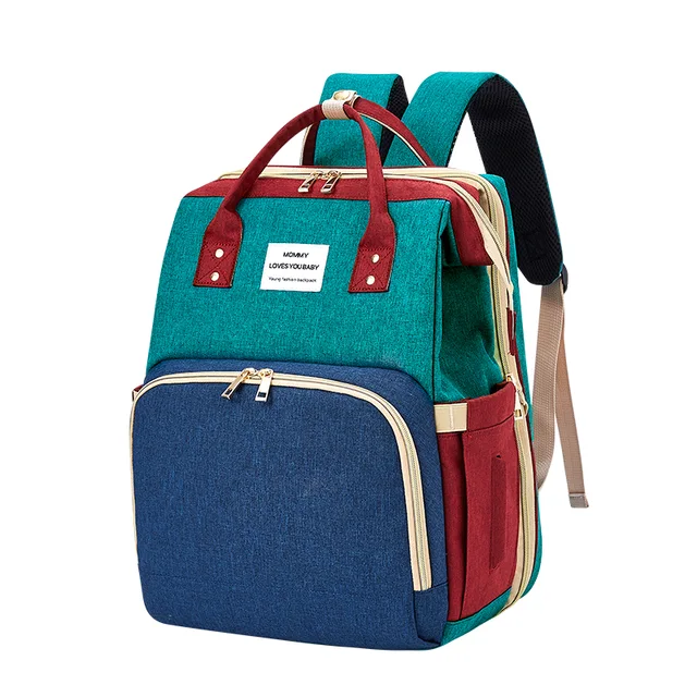 Waterproof diaper bag with USB