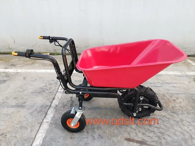 Electric power wheelbarrow with three wheels EWB700