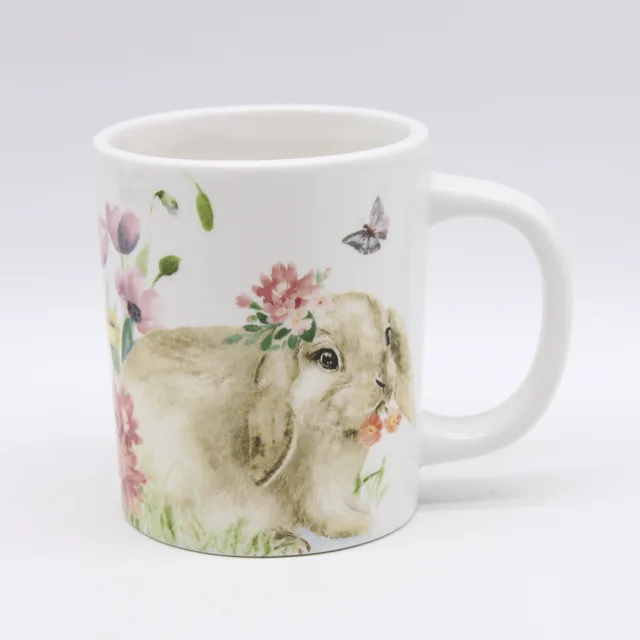 S4 Ceramic mug with Easter pattern decal