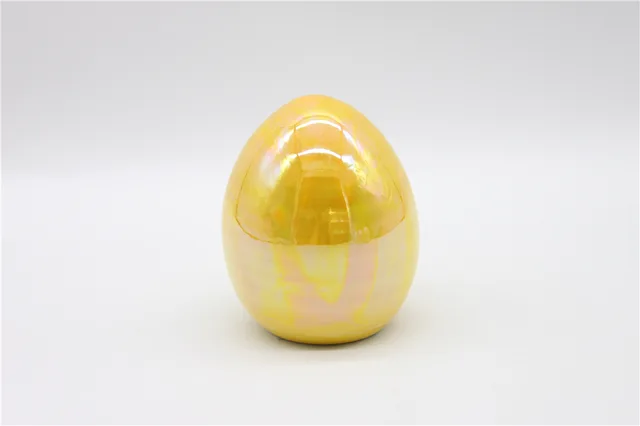 Ceramic Pearl glazed Easter eggs